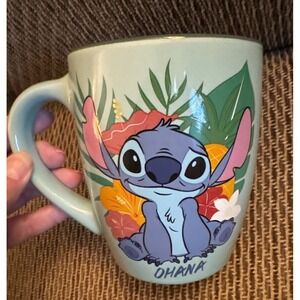 Disney Lilo & Stitch Tropical Ohana Sitting 25 Ounce Ceramic Mug‎